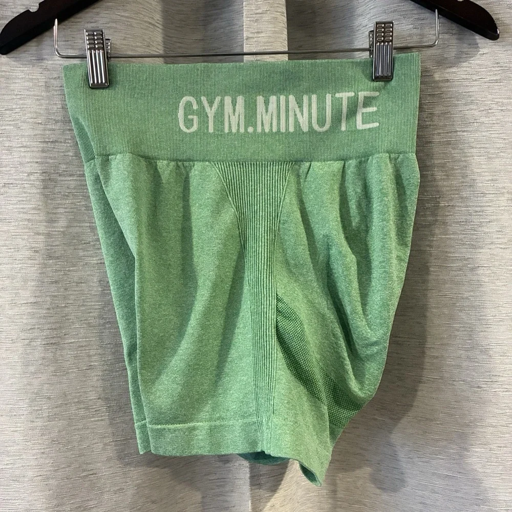 GYM.MINUTE Women's Athletic‎ Activewear Shorts Multicolor Large Stretch Lot Of 7